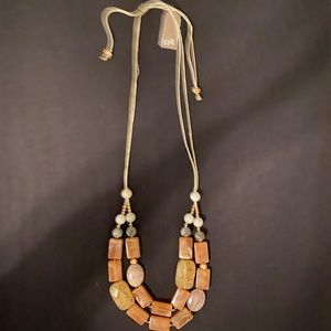 J.Jill Beaded Statement Necklace NWT